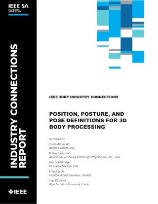 IEEE 3DBP industry connections - Position, posture, and pose definitions for 3D body processing 2024.pdf