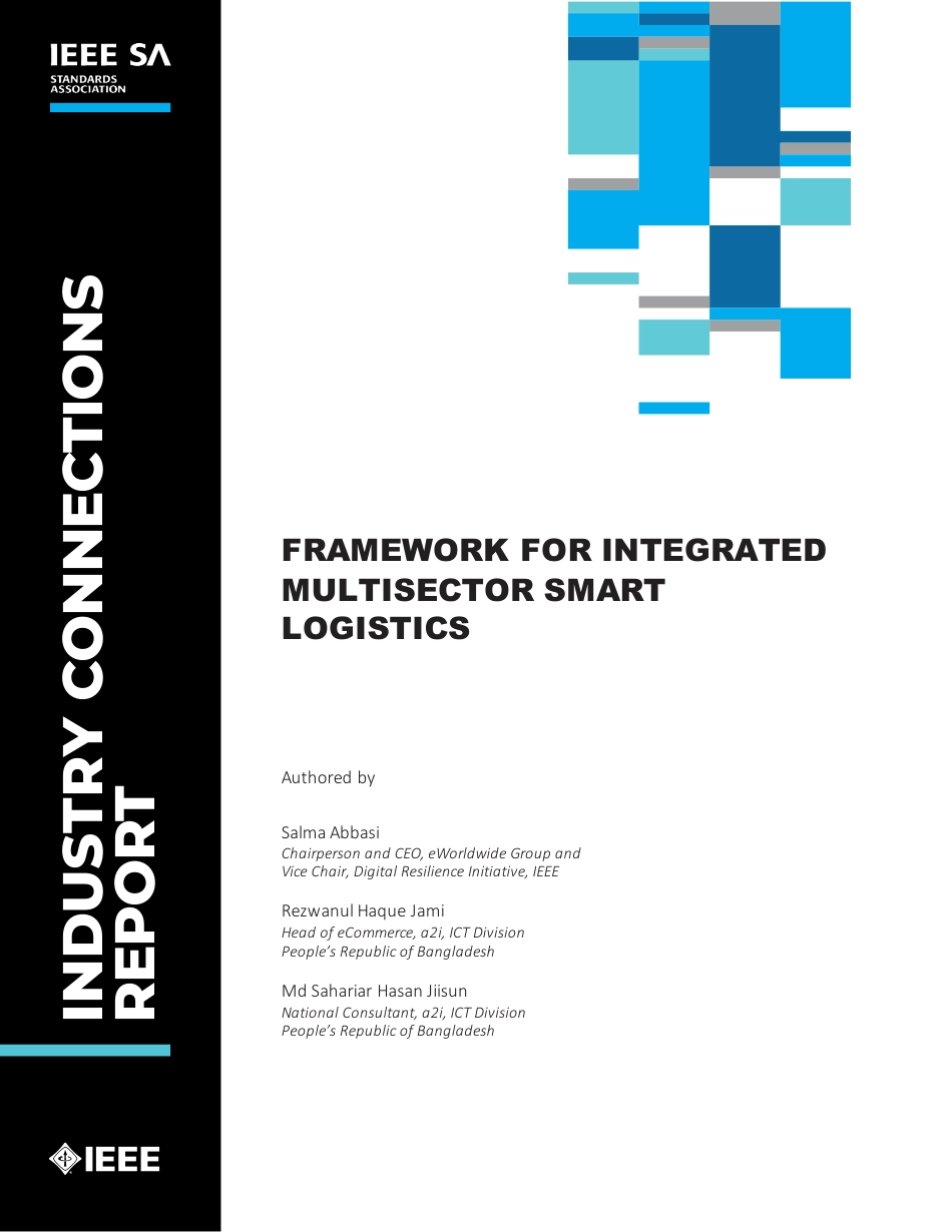Framework for Integrated Multisector Smart Logistics 2023.pdf_第1页