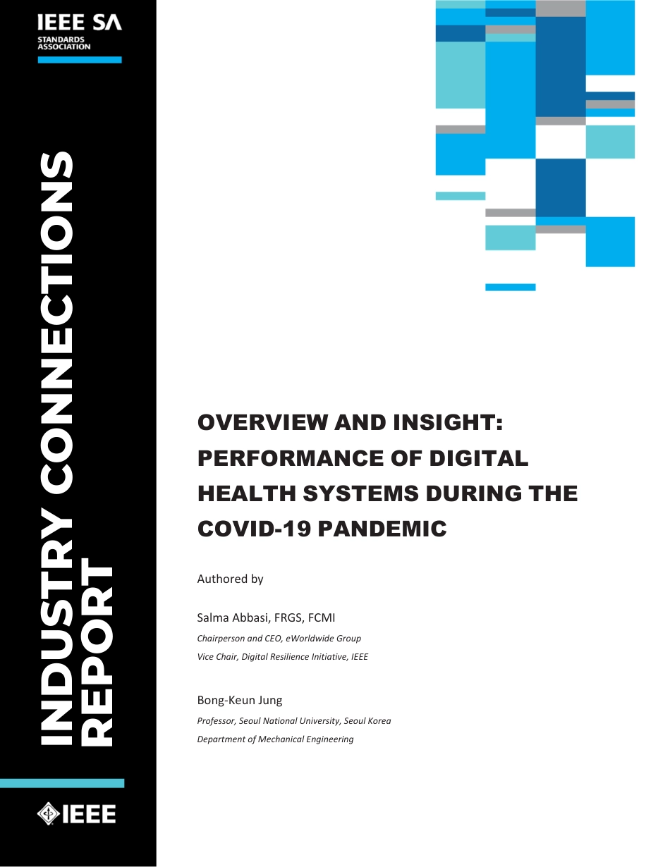 Overview and Insight - Performance of Digital Health Systems During the COVID-19 Pandemic 2023.pdf_第1页
