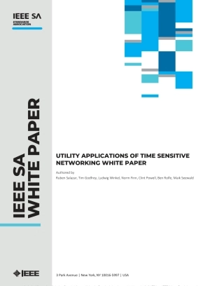 Utility Applications of Time Sensitive Networking White Paper 2019.pdf