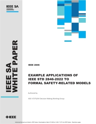 Example application of IEEE Std 2846-2022 to formal safety-related models. 2023.pdf
