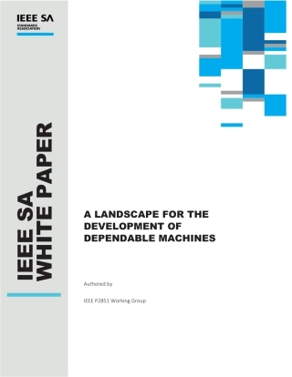 A landscape for the development of dependable machines 2021.pdf