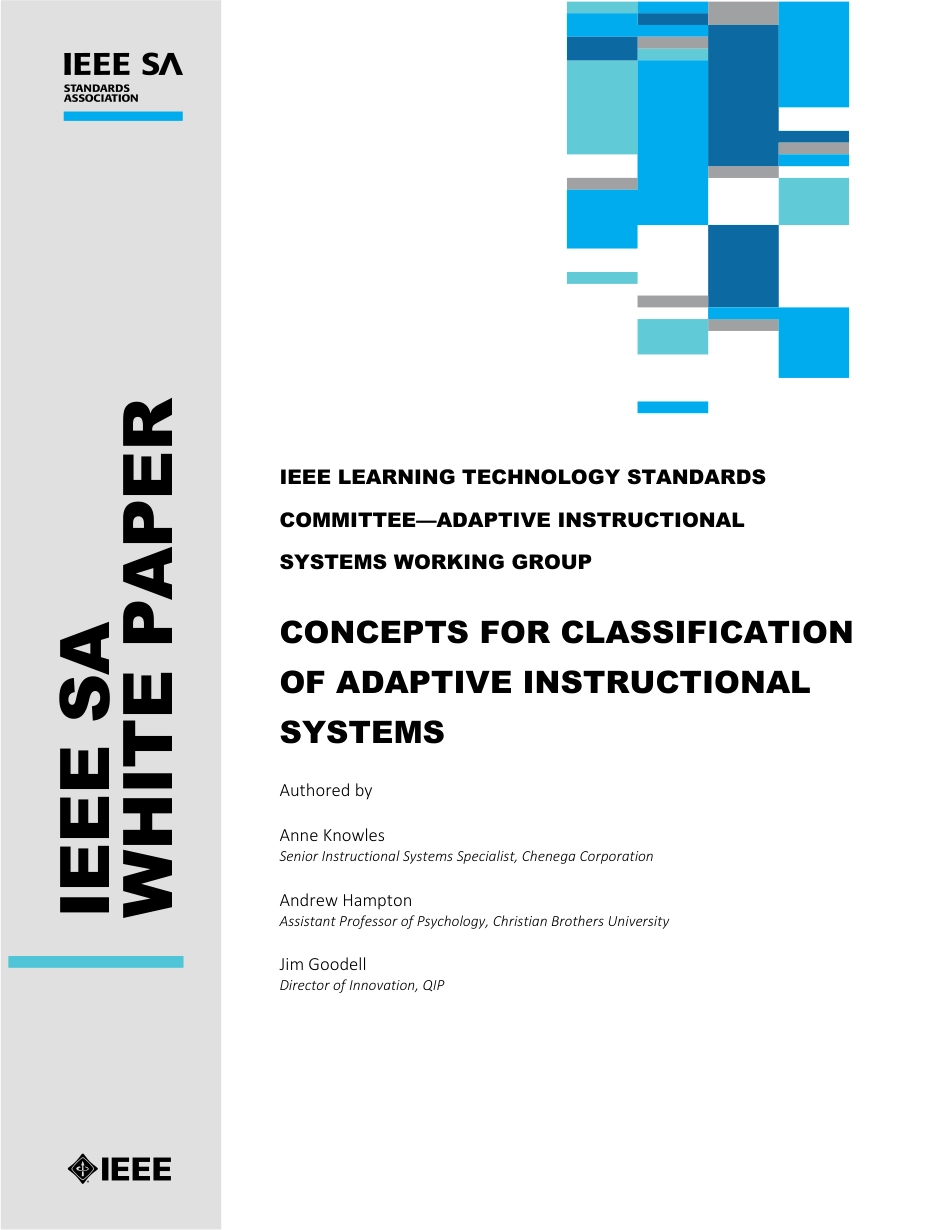 Concepts for classification of adaptive instructional systems 2023.pdf_第1页
