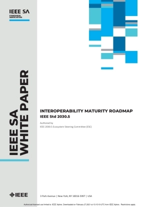 Interoperability Maturity Roadmap IEEE Std 2030.5 (2019).pdf