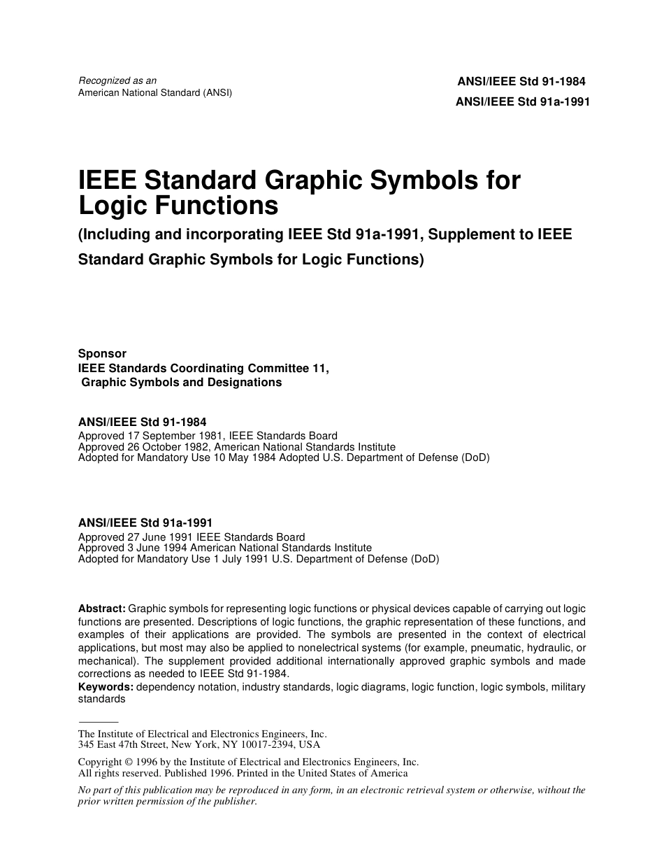 ANSI IEEE Std 91-1984 (1991).pdf_第1页
