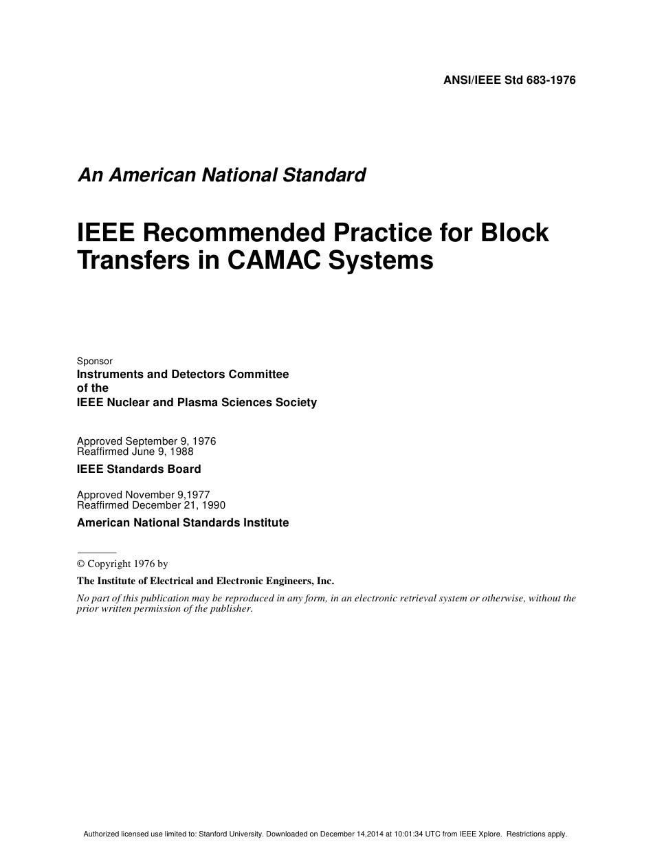 ANSI IEEE Std 683-1976 (1990).pdf_第1页
