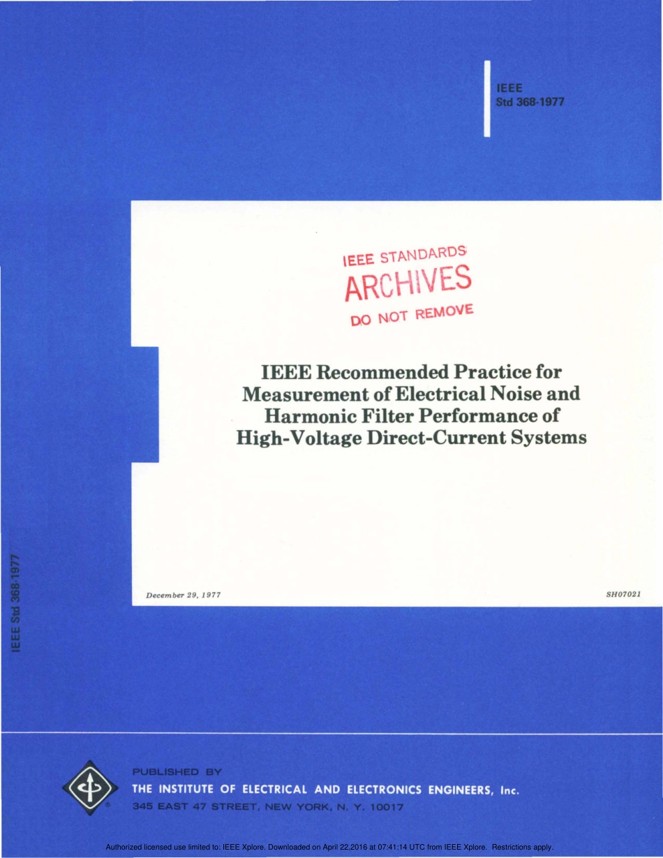 IEEE Std 368-1977 scan.pdf_第1页