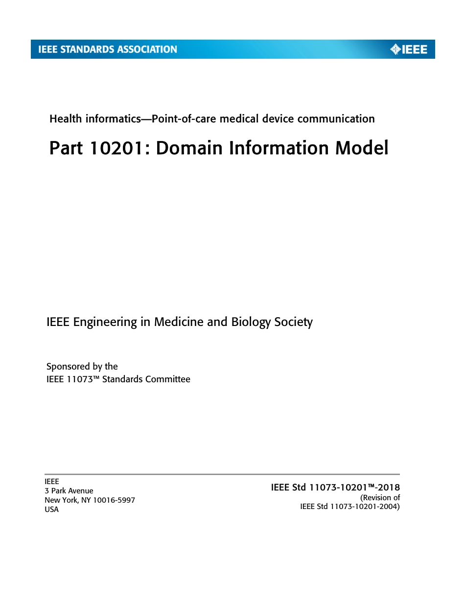 IEEE Std 11073-10201-2018.pdf_第1页