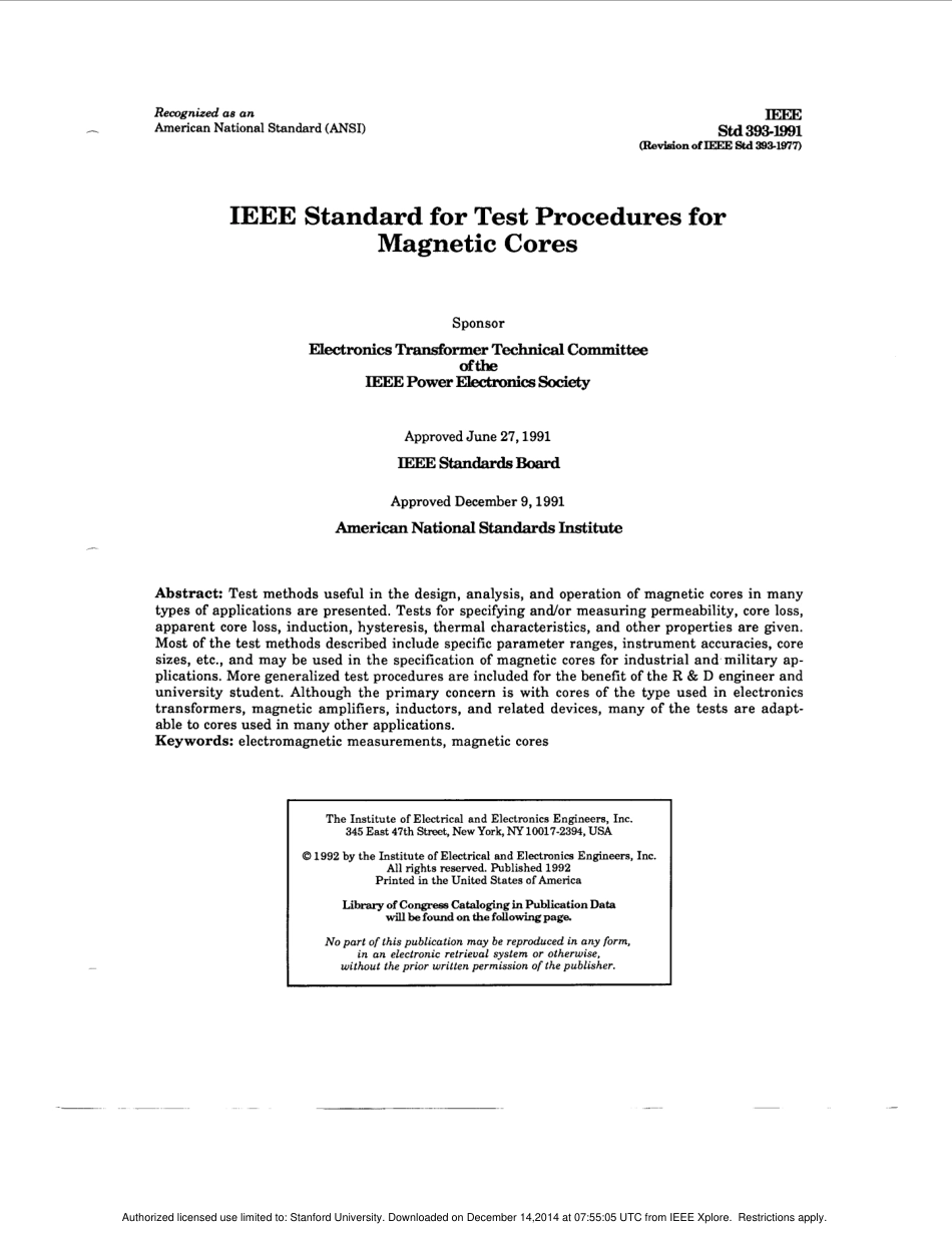 IEEE Std 393-1991 scan.pdf_第2页
