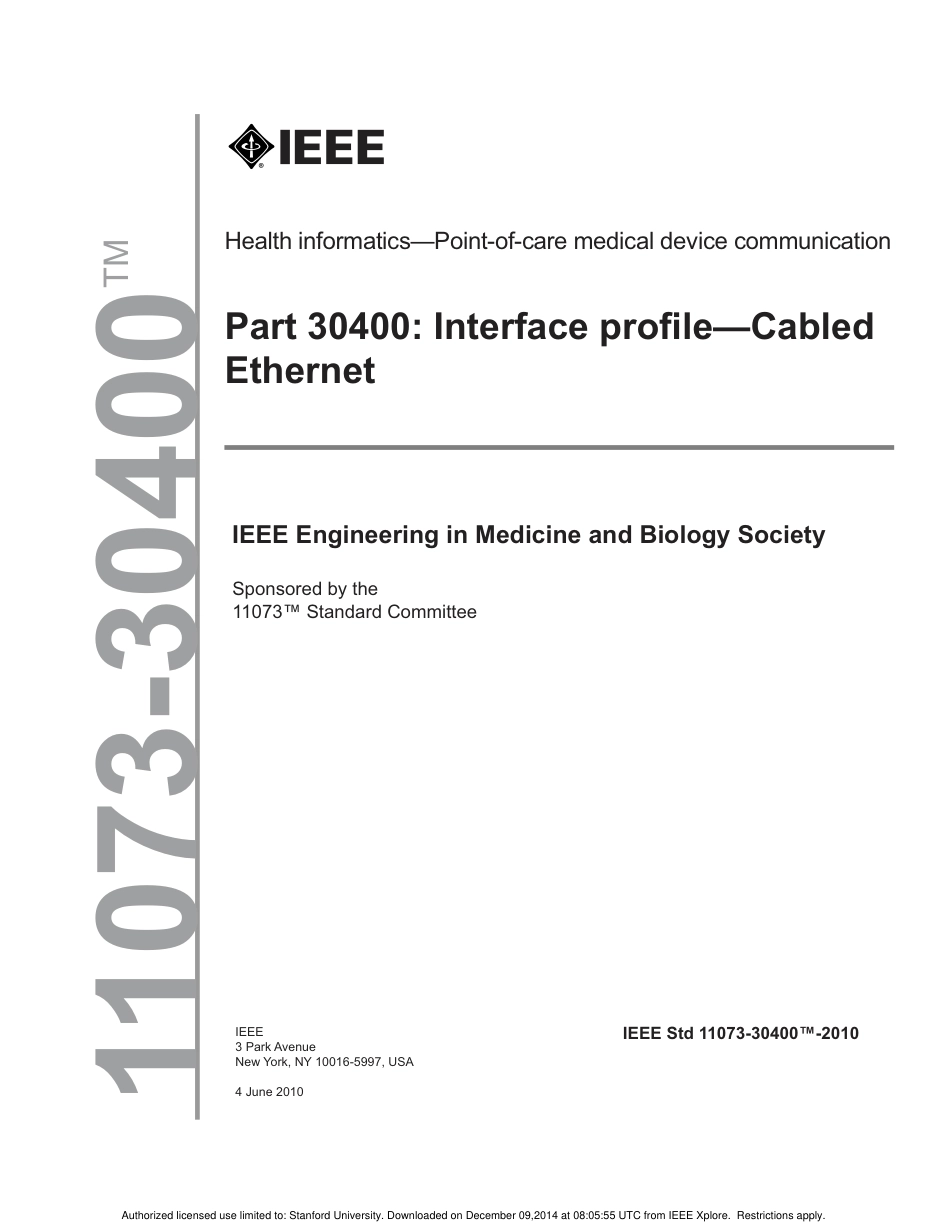IEEE Std 11073-30400-2010.pdf_第1页