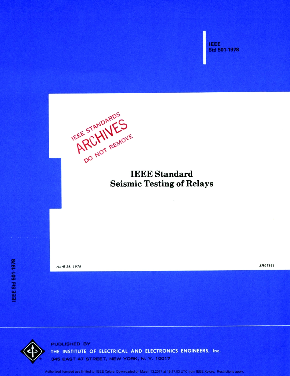 IEEE Std 501-1978 scan.pdf_第1页