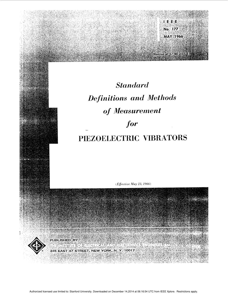 IEEE Std 177-1966 scan.pdf_第1页
