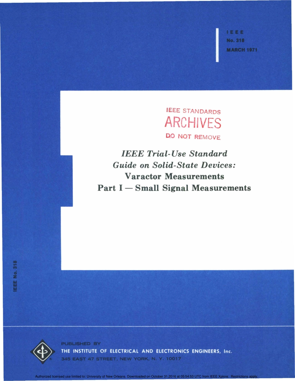 IEEE Std 318-1971 scan.pdf_第1页