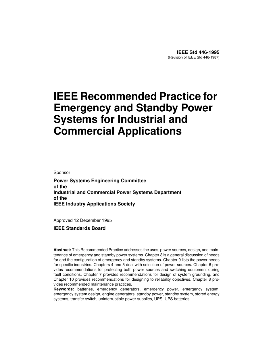 IEEE Std 446-1995.pdf_第1页