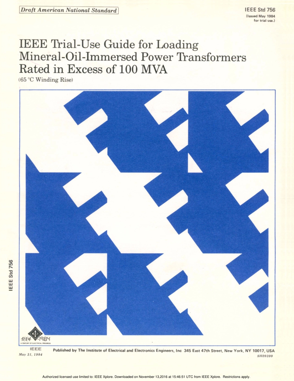 IEEE Std 756-1984 scan.pdf_第1页