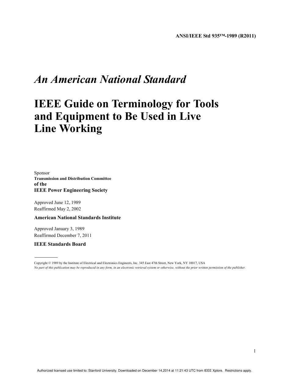 ANSI IEEE Std 935-1989 (2011).pdf_第1页