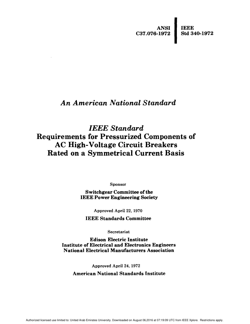 IEEE Std 340-1972 (ANSI C37.076-1972) scan.pdf_第2页