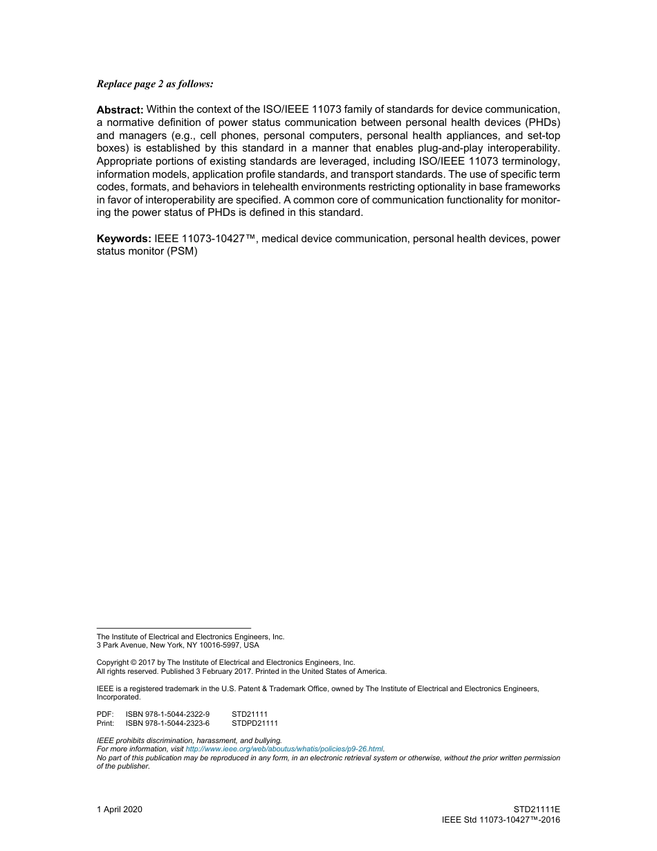 IEEE Std 11073-10427-2016 errata 2020.pdf_第2页