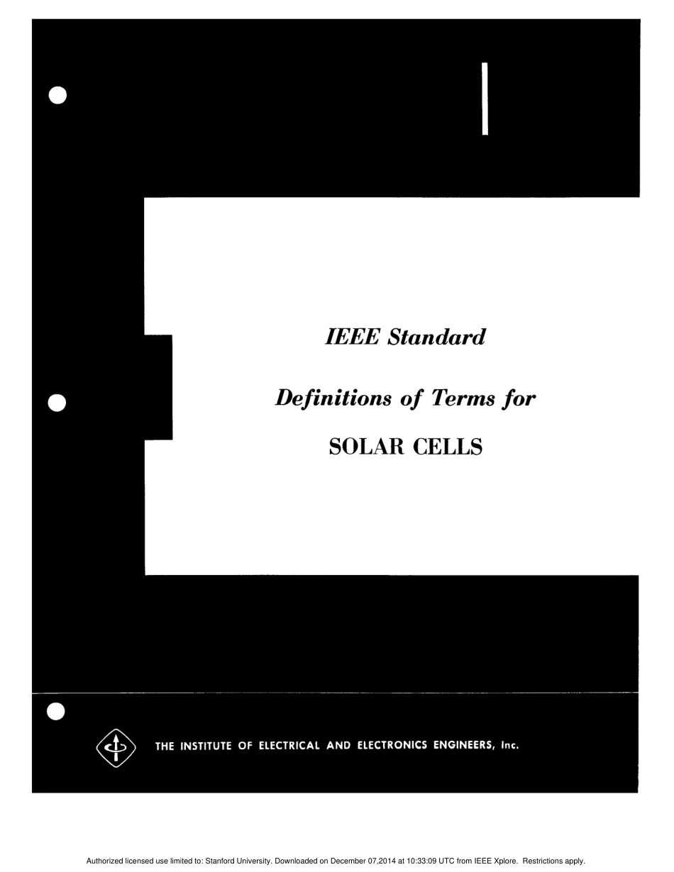 IEEE Std 307-1969 scan.pdf_第1页