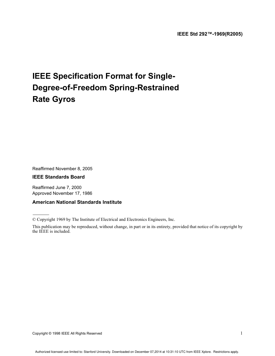 IEEE Std 292-1969 (2005).pdf_第1页
