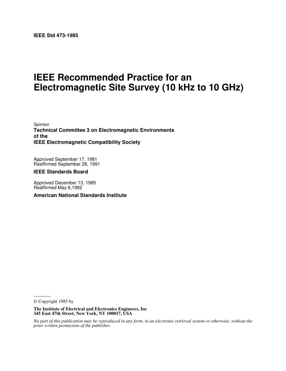 IEEE Std 473-1985.pdf_第1页
