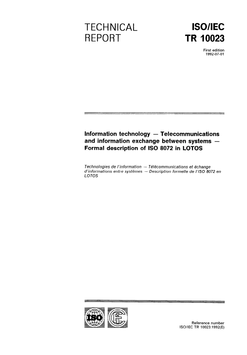 ISO IEC TR 10023-1992 scan.pdf_第1页