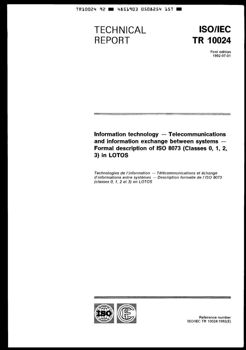 ISO IEC TR 10024-1992 scan.pdf_第1页