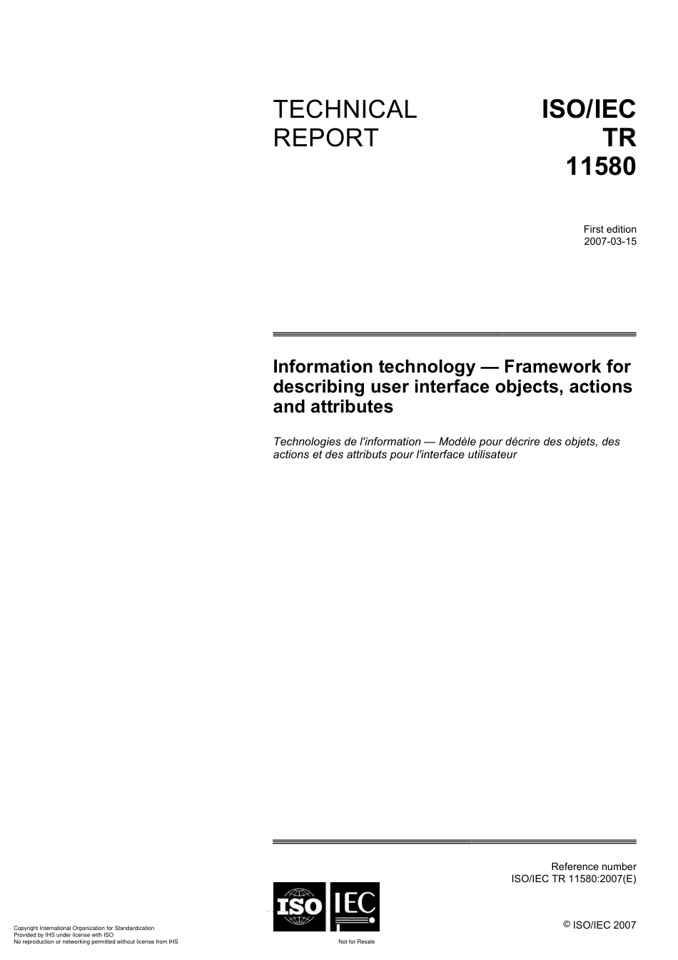 ISO IEC TR 11580-2007.pdf_第1页