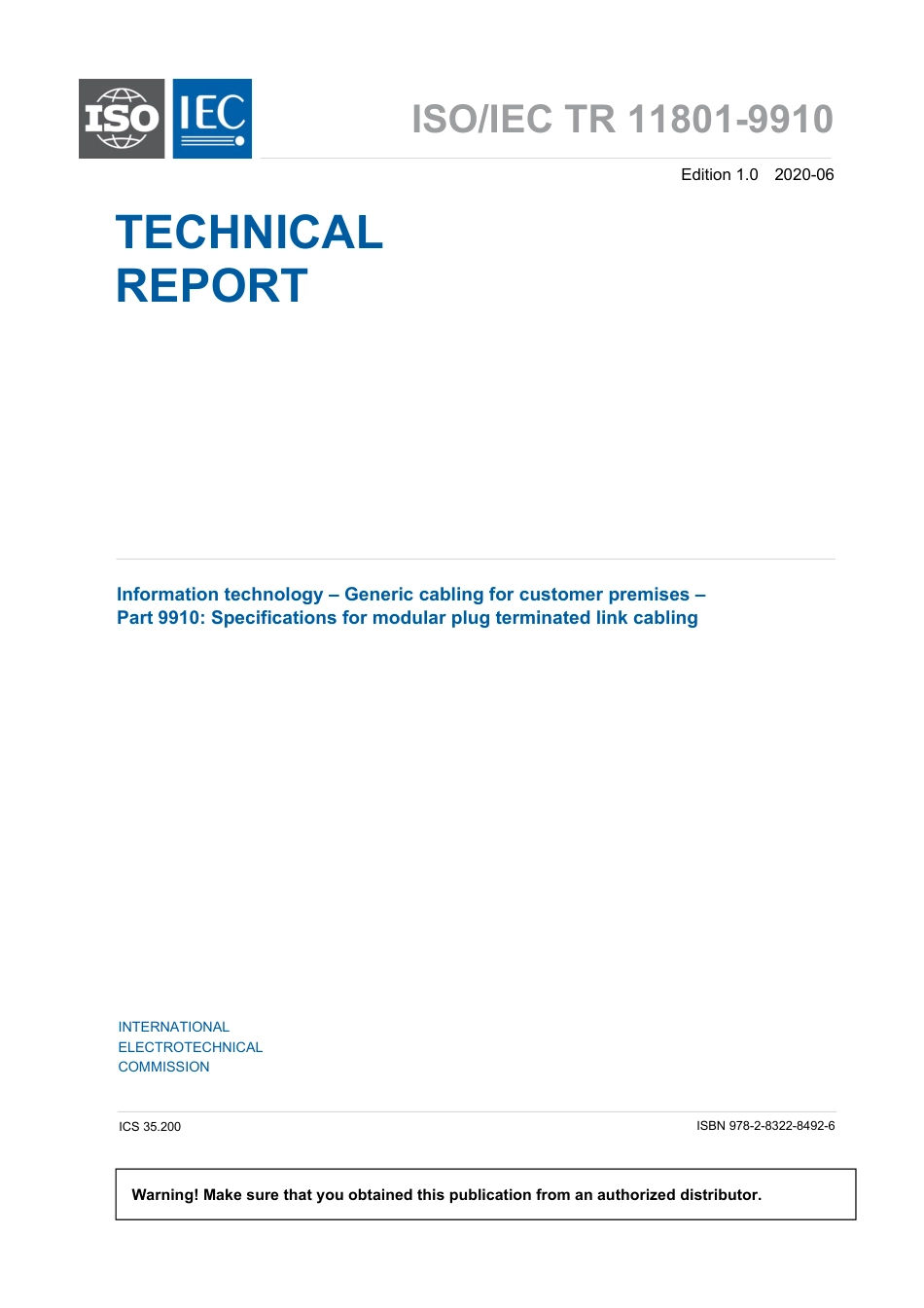 ISO IEC TR 11801-9910-2020.pdf_第3页