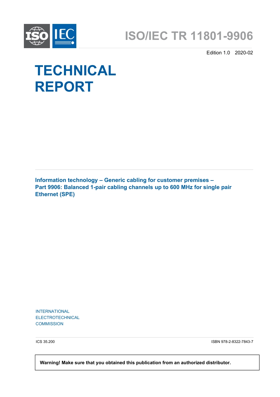 ISO IEC TR 11801-9906-2020.pdf_第3页
