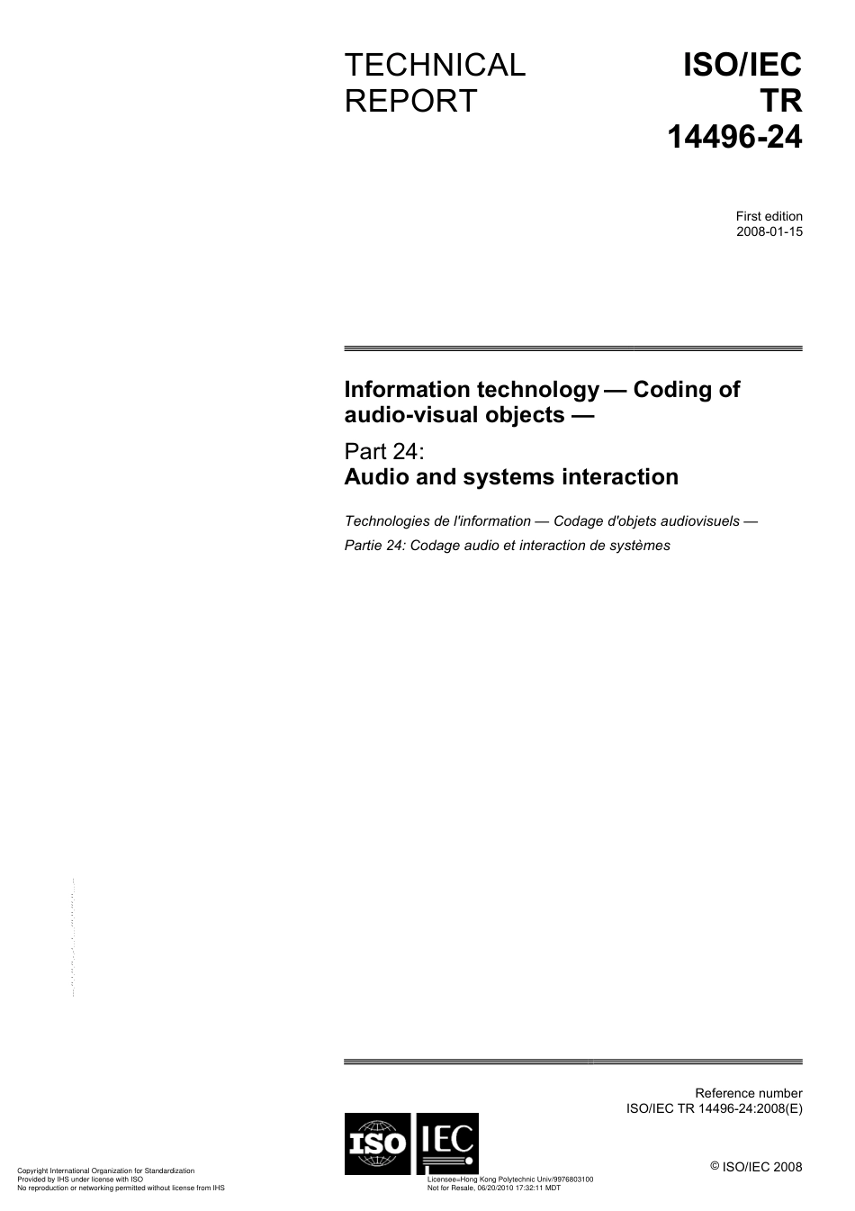 ISO IEC TR 14496-24-2008.pdf_第1页