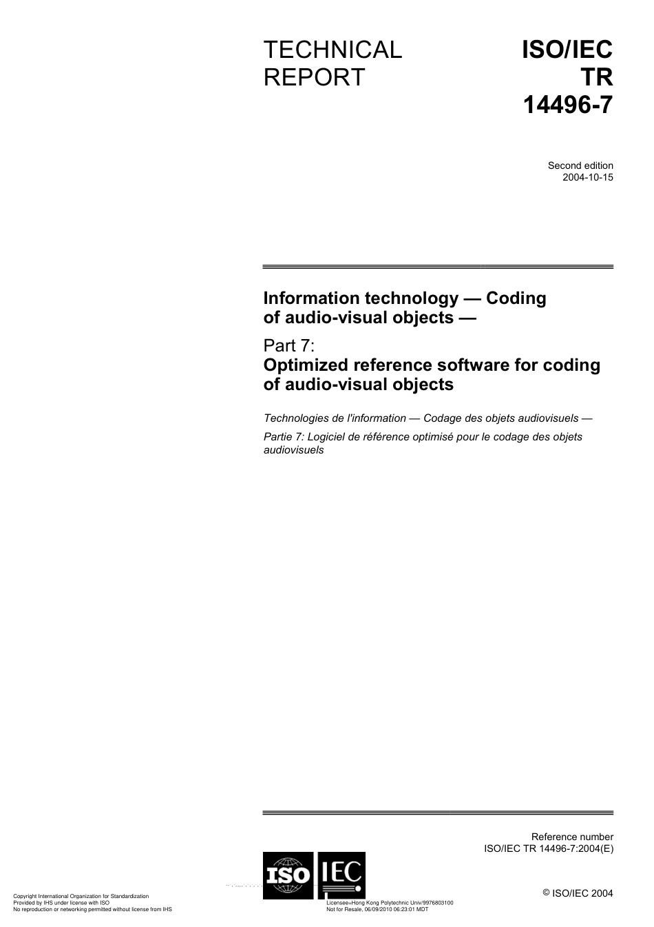 ISO IEC TR 14496-7-2004.pdf_第1页