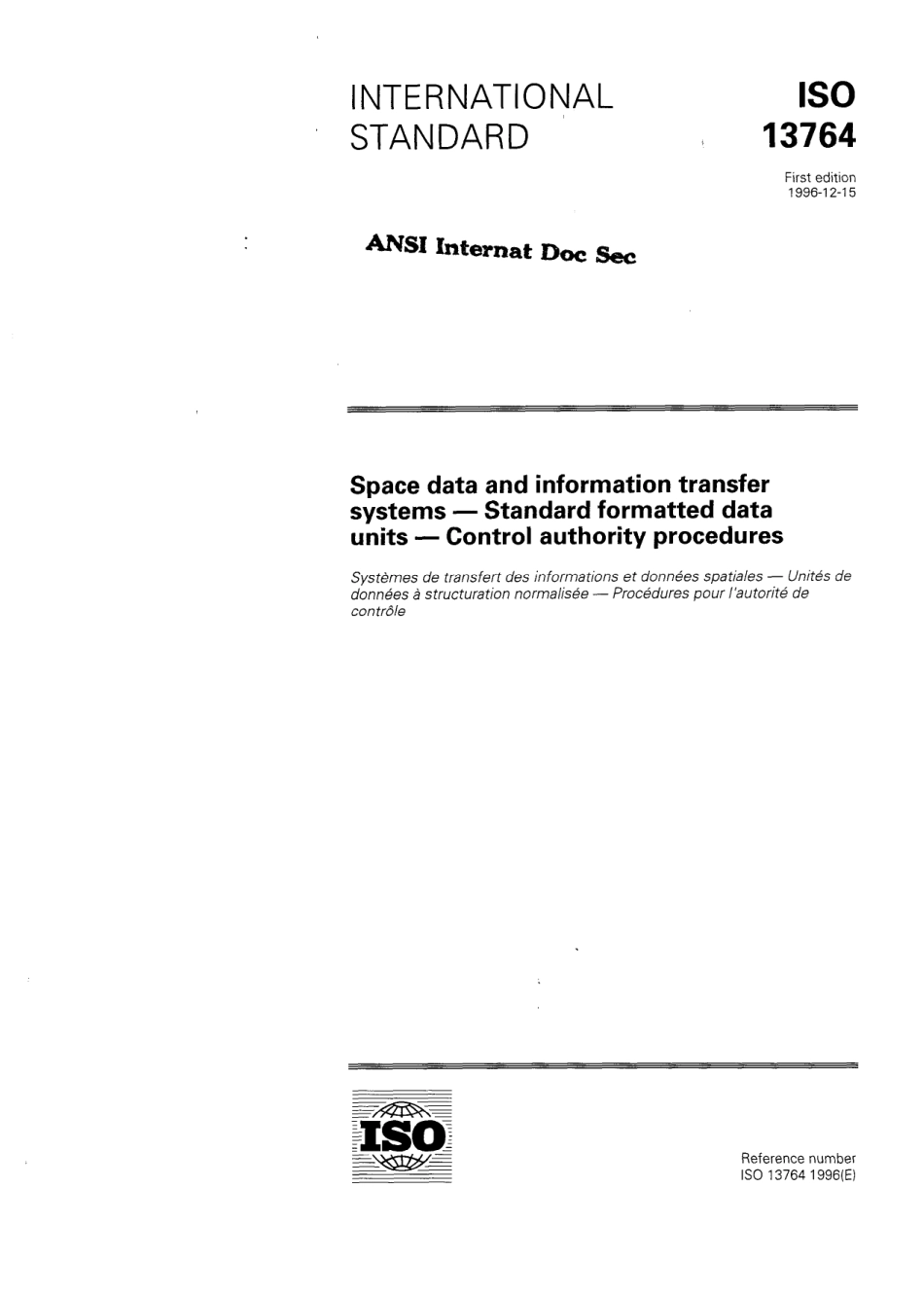 ISO 13764-1996 scan.pdf_第1页