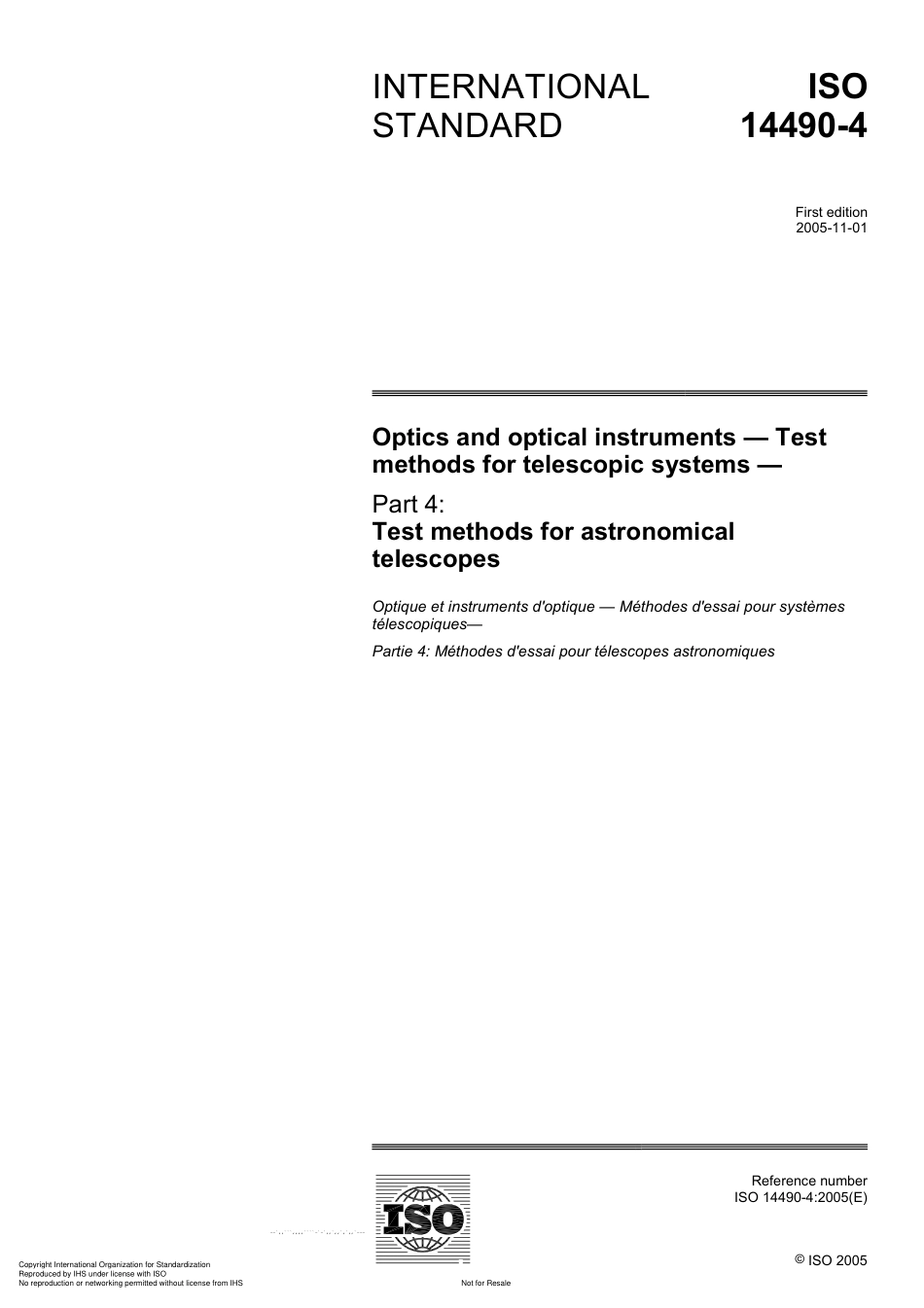 ISO 14490-4-2005.pdf_第1页