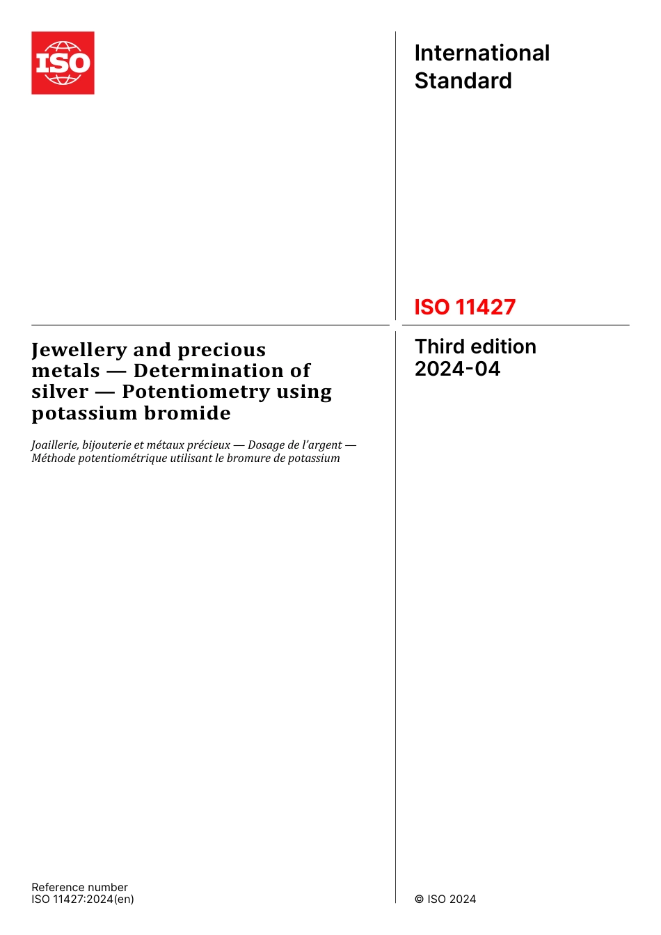 ISO 11427-2024.pdf_第1页