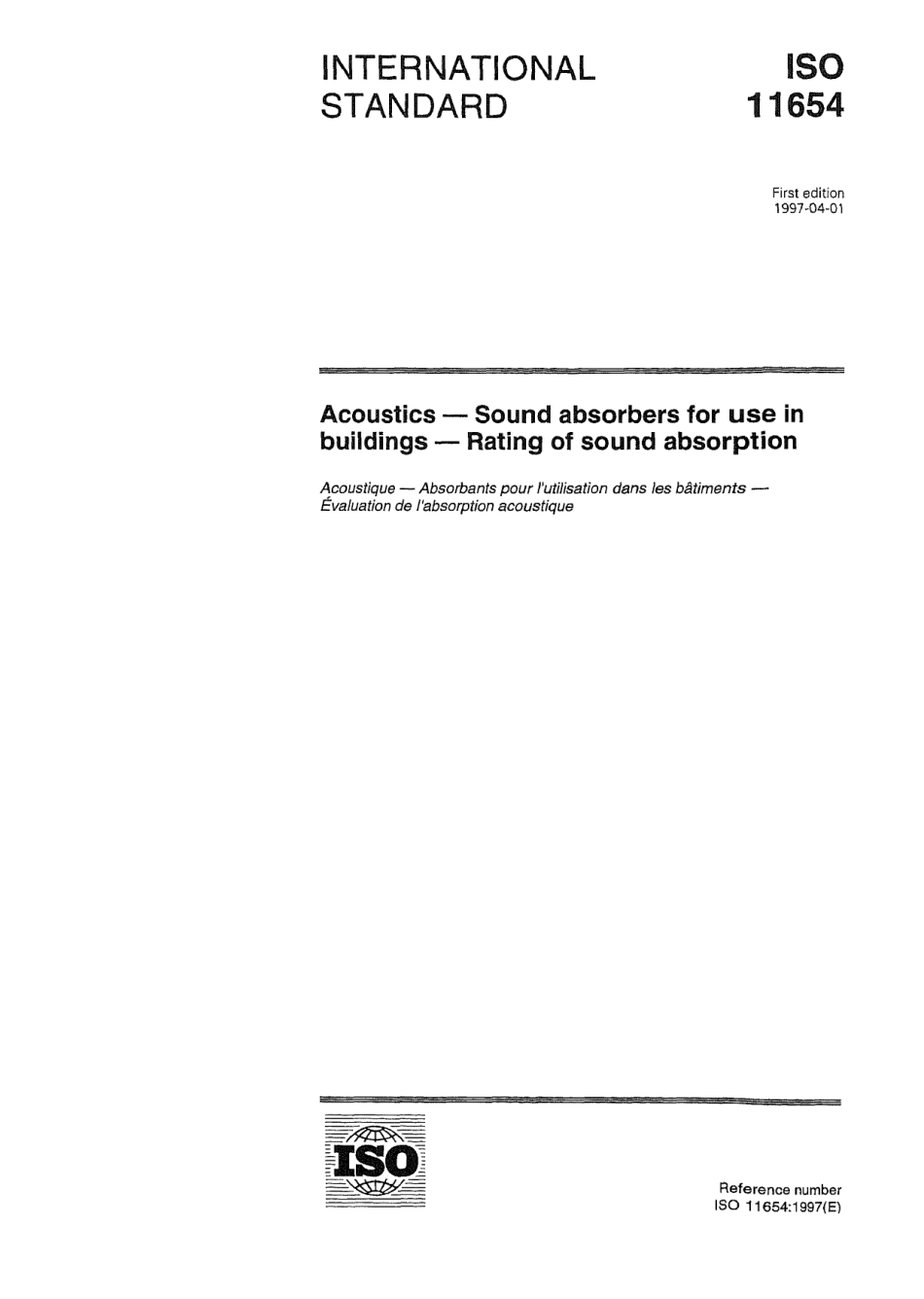 ISO 11654-1997 scan.pdf_第1页