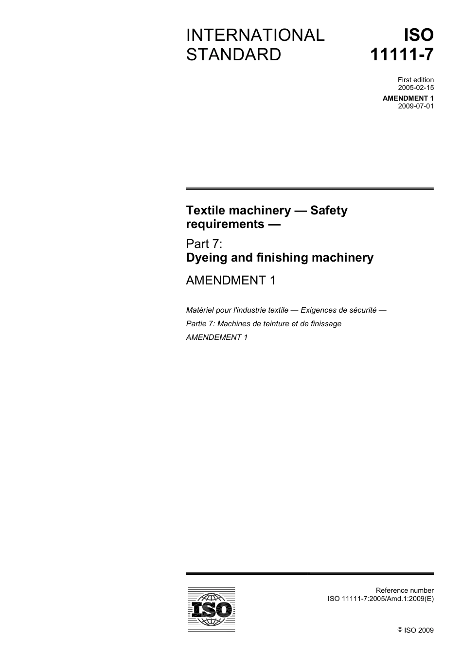 ISO 11111-7-2005 amd1-2009.pdf_第1页