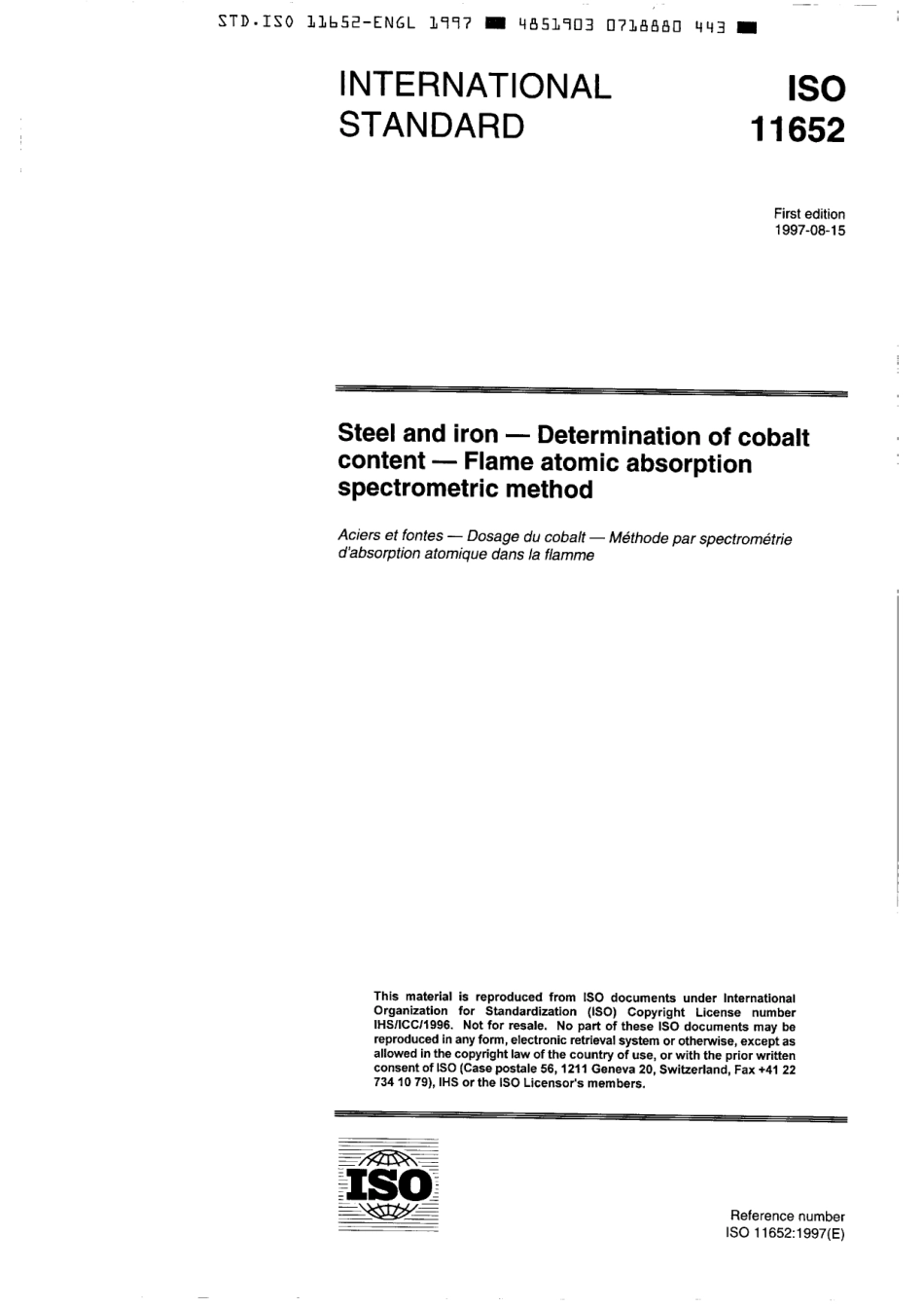 ISO 11652-1997 scan.pdf_第1页