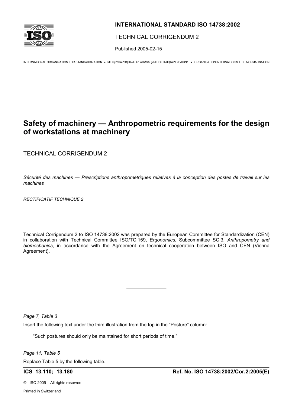 ISO 14738-2002 cor2-2005.pdf_第1页