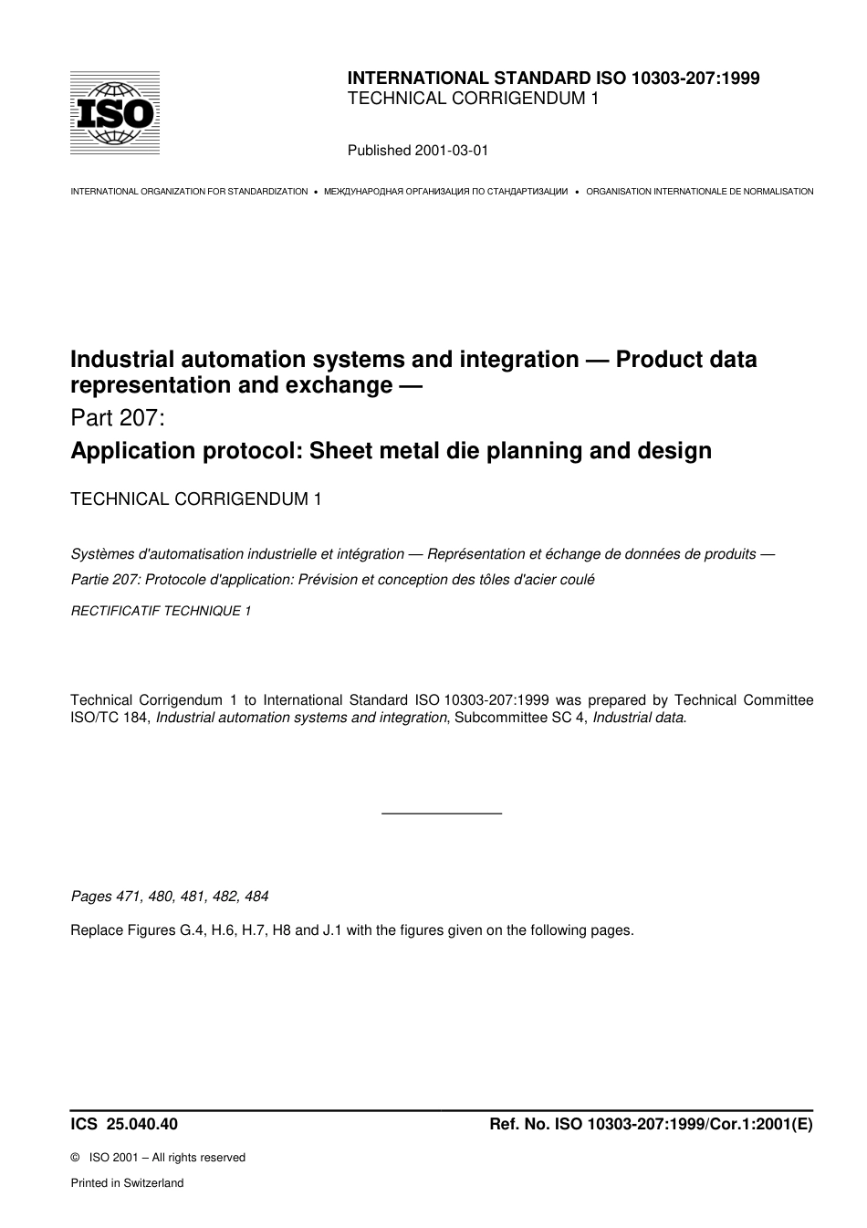 ISO 10303-207-1999 cor1-2001.pdf_第1页