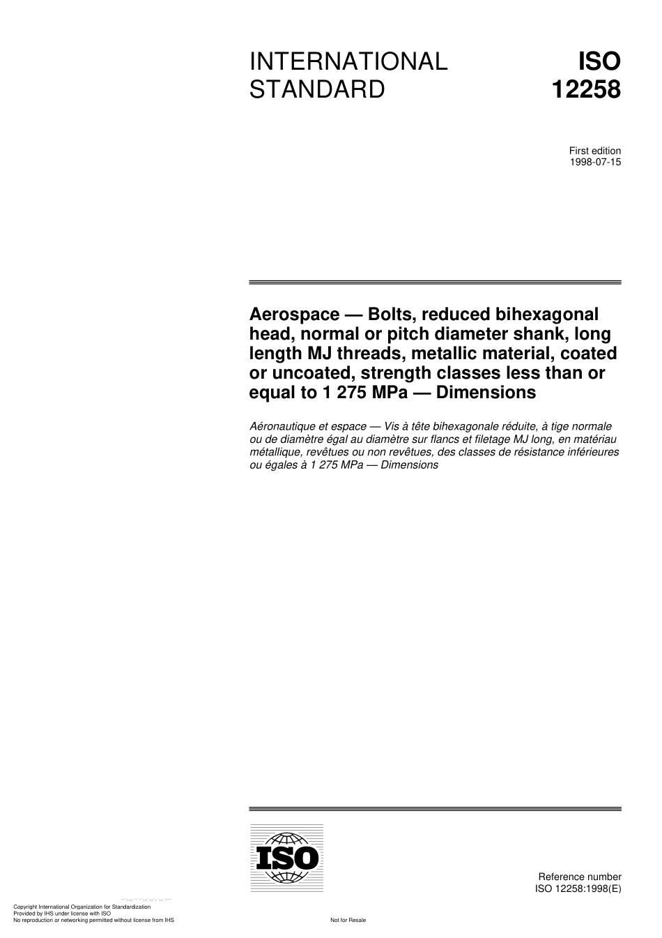 ISO 12258-1998.pdf_第1页