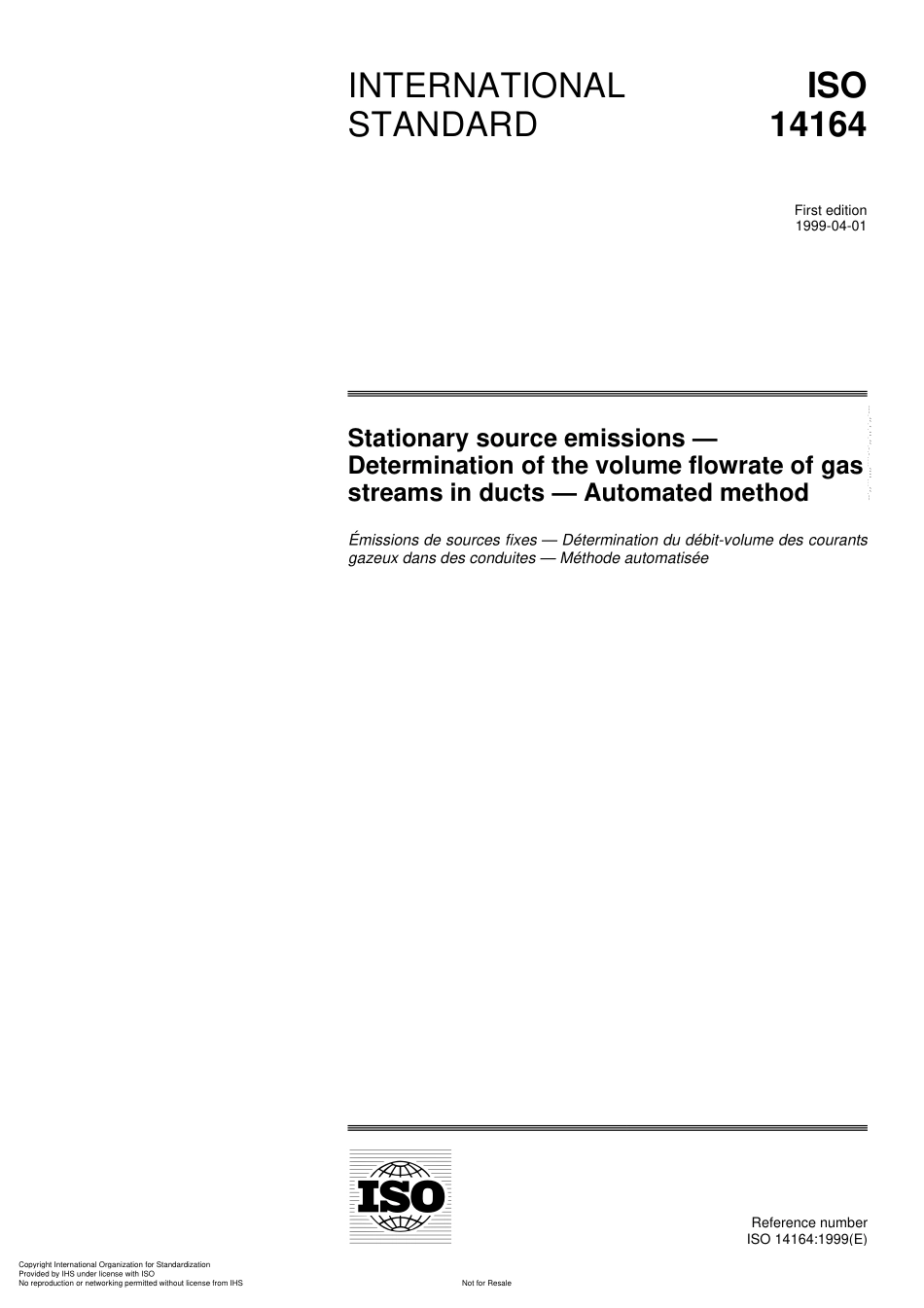 ISO 14164-1999.pdf_第1页