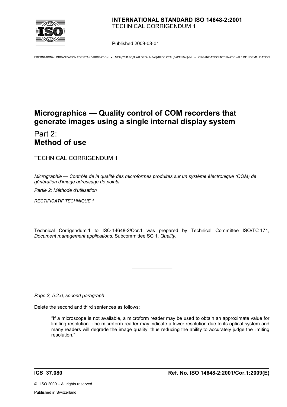 ISO 14648-2-2001 cor1-2009.pdf_第1页