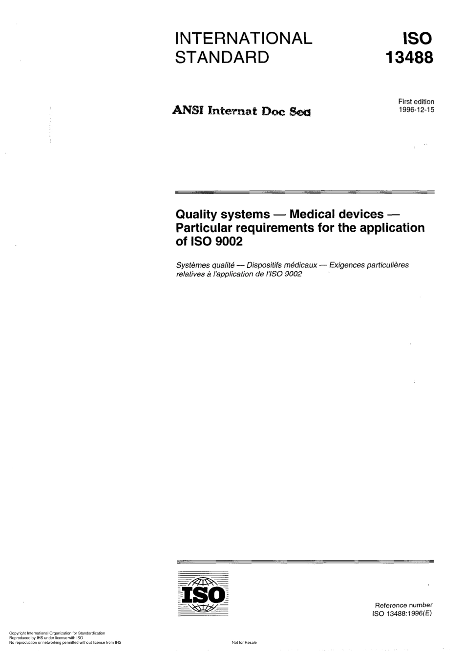 ISO 13488-1996 scan.pdf_第1页