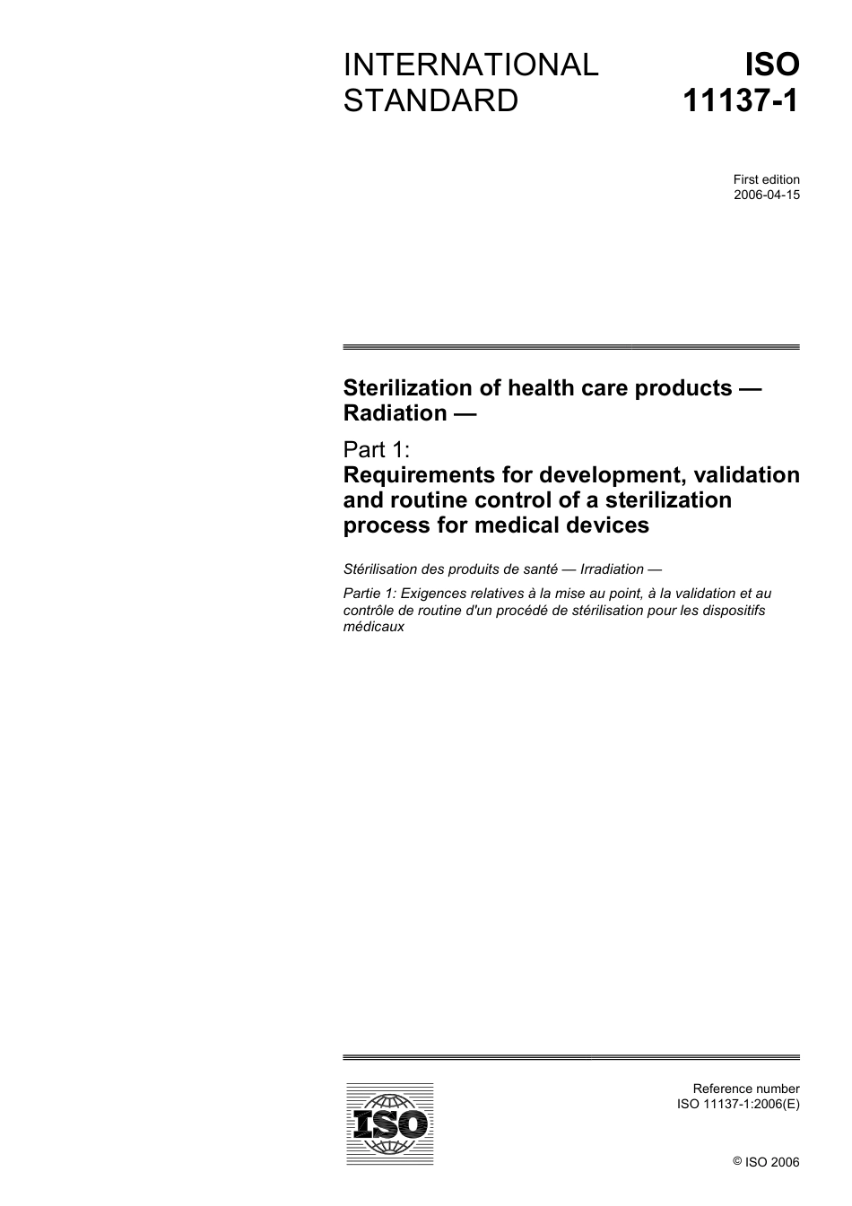 ISO 11137-1-2006.pdf_第1页