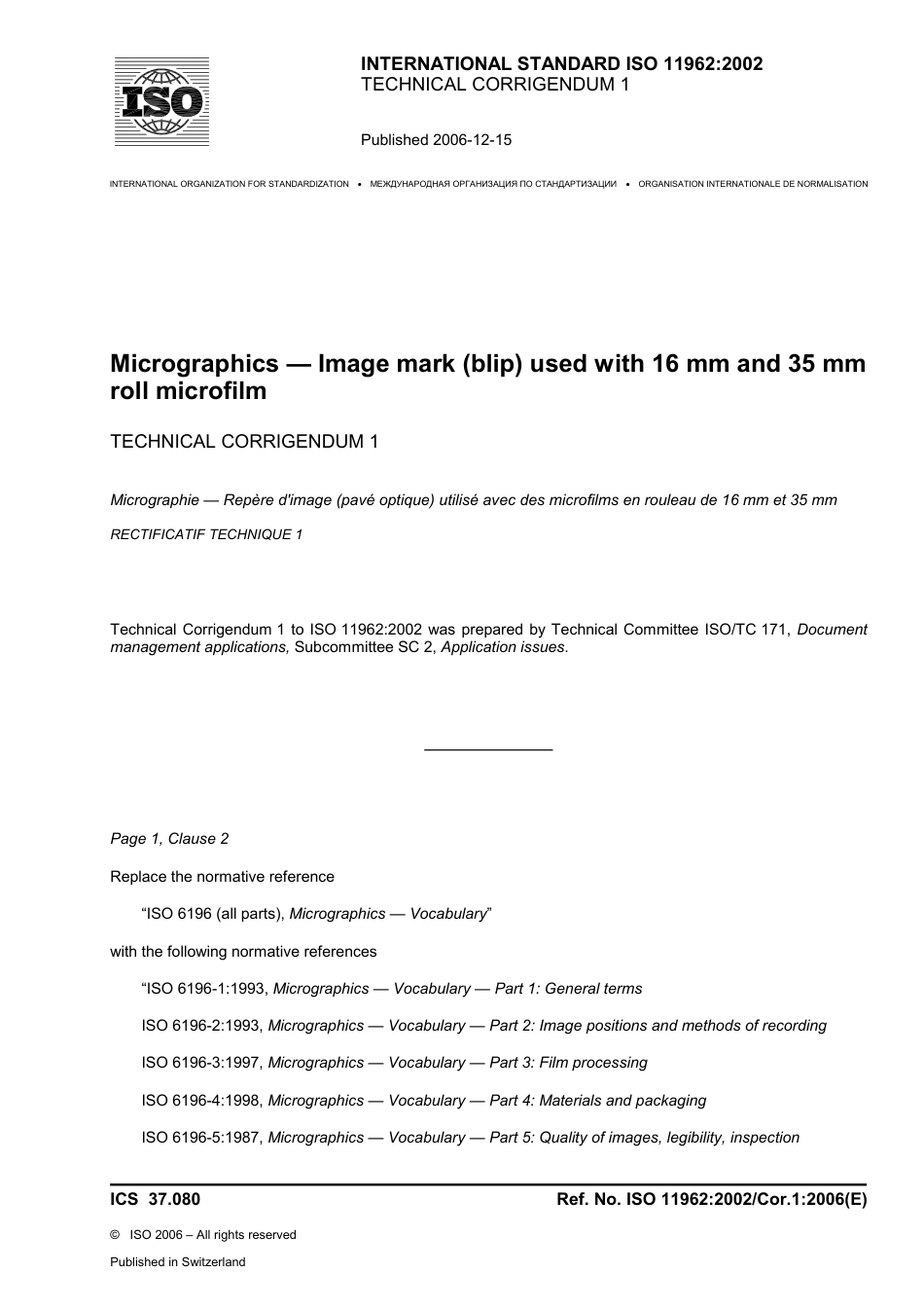 ISO 11962-2002 cor1-2006.pdf_第1页