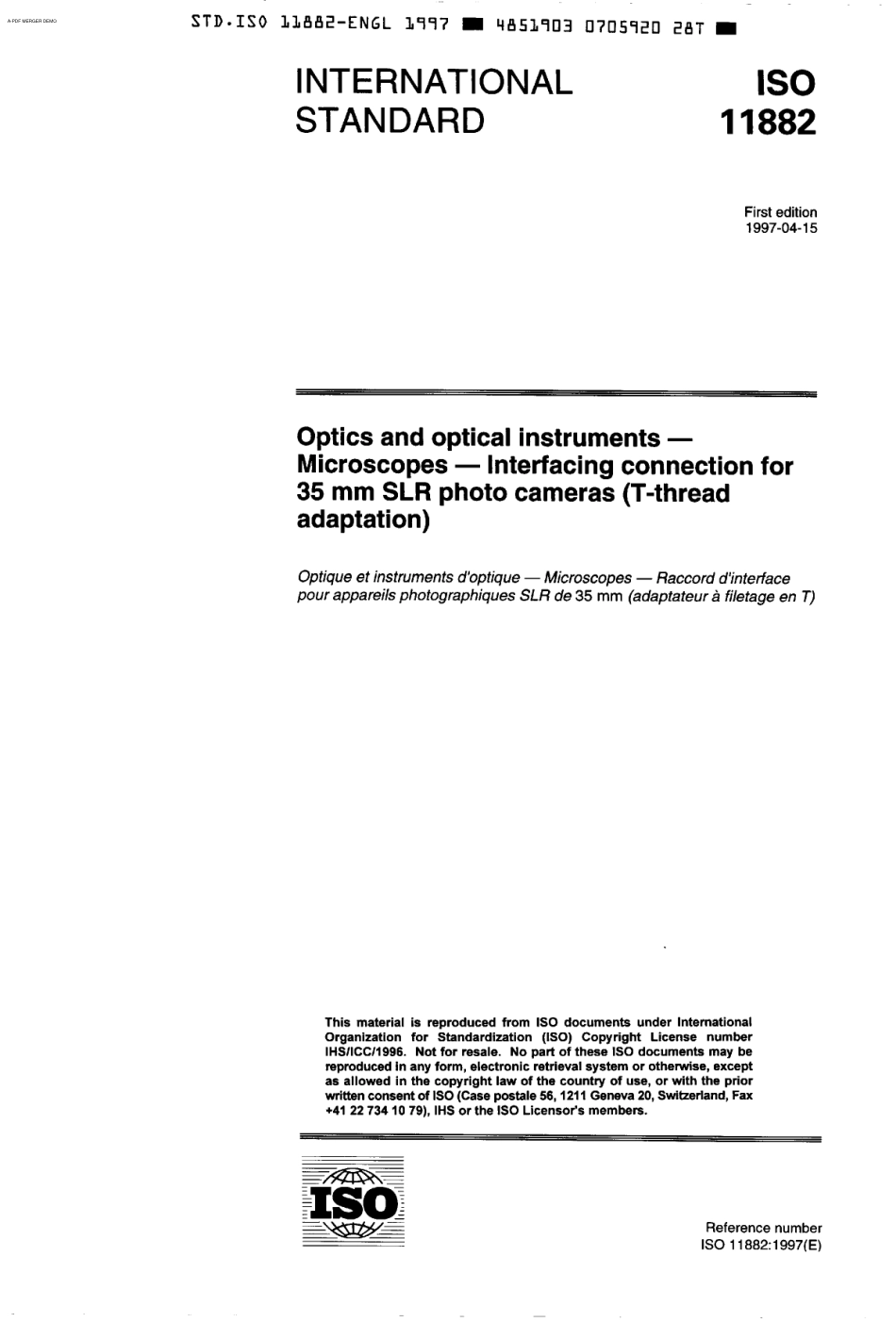 ISO 11882-1997 scan.pdf_第1页