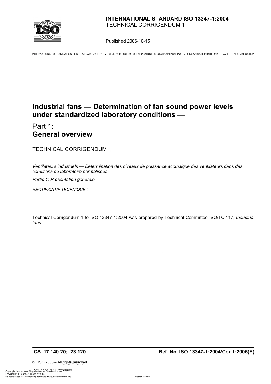 ISO 13347-1-2004 cor1-2006.pdf_第1页