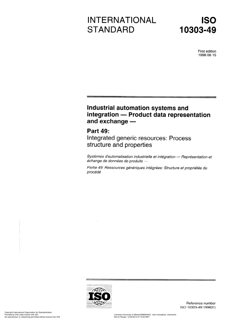 ISO 10303-49-1998 scan.pdf_第1页