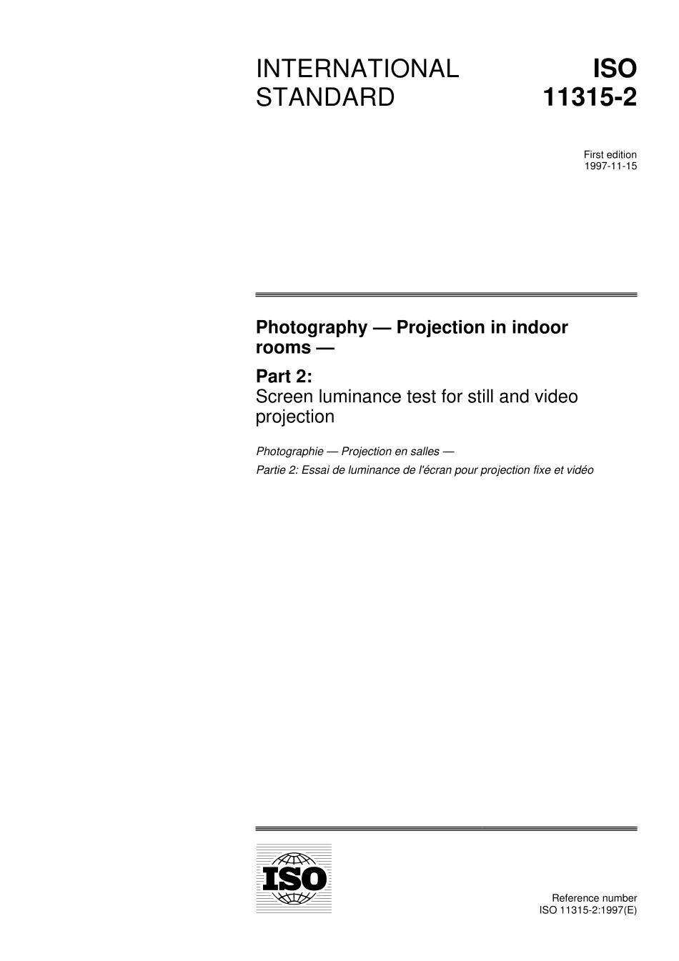 ISO 11315-2-1997.pdf_第1页